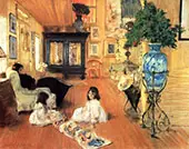 Hall at Shinnecock By William Merritt Chase
