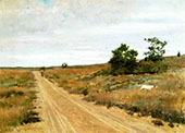 Hunting Game in Shinnecock Hills By William Merritt Chase