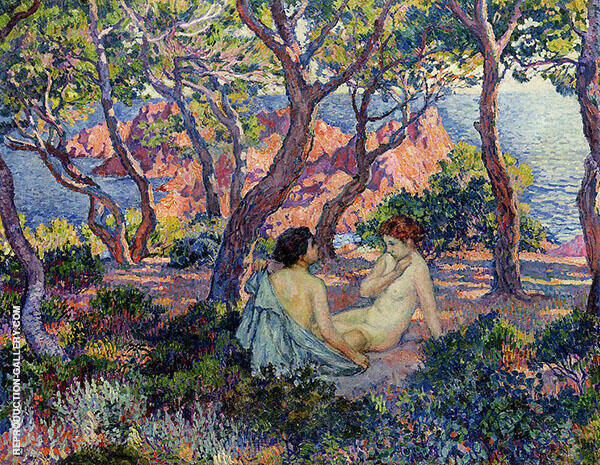 In The Shade of The Pines 1905 | Oil Painting Reproduction