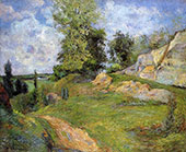Chou Quarries at Pointoise 1882 By Paul Gauguin