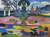 Day of the God, Mahana No Atua 1926 By Paul Gauguin