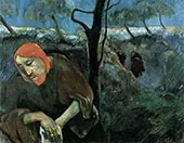 Christ in the Garden of Olives 1899 By Paul Gauguin