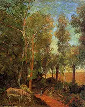 Donkey by the Lane 1885 By Paul Gauguin