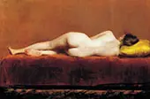 Nude Recumbent By William Merritt Chase