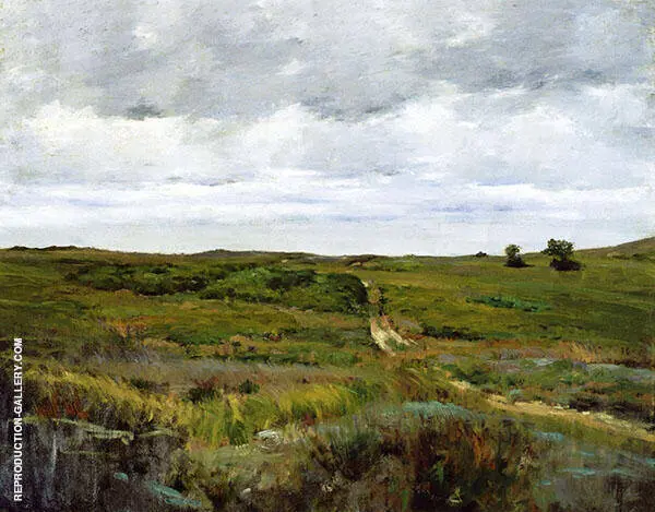 Over The Hills and Far Away By William Merritt Chase