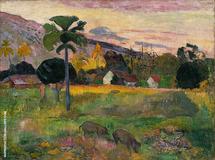 Come Here Haere Mai 1891 by Paul Gauguin | Oil Painting Reproduction