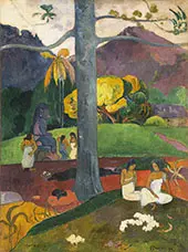 In the Olden Times, Mata Mua 1892 By Paul Gauguin