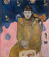 Portrait of a Young Woman, Jeanne Goupil 1896 By Paul Gauguin