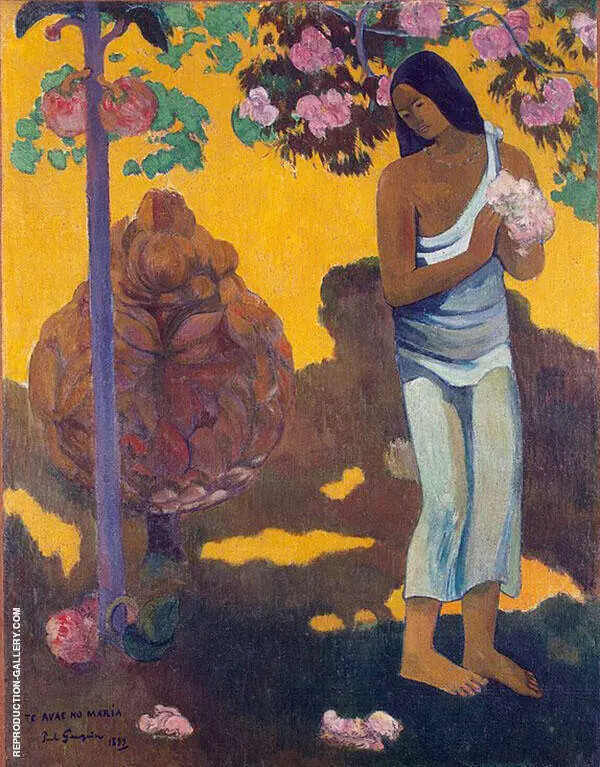 The Month of Mary, Te Avae No Maria 1899 By Paul Gauguin