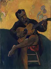 The Guitar Player 1894 By Paul Gauguin