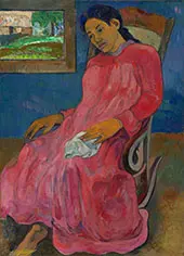 Melancholic, Faaturuma 1891 By Paul Gauguin