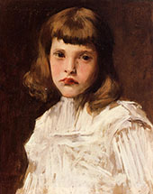 Portrait of Dorothy By William Merritt Chase