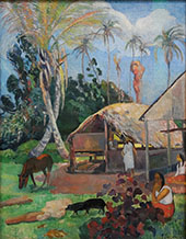 The Black Pigs 1891 By Paul Gauguin