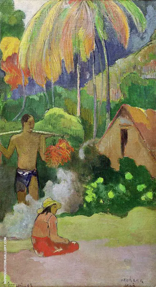 Moment of Truth Mahana Maa II 1892 By Paul Gauguin