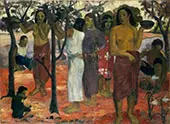 Delightful Day, Nave Nave Mahana 1896 By Paul Gauguin