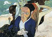 Nirvana, Portrait of Meyer de Haan 1890 By Paul Gauguin