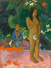 Words of the Devil, Parau Na Te Varua Ino 1892 By Paul Gauguin