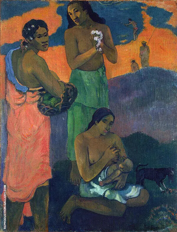 Maternite 1899 By Paul Gauguin