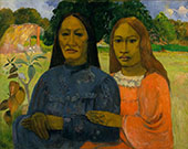 Two Women c1901 By Paul Gauguin