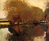 A Backwater at Calcot Near Reading By John Singer Sargent