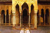 Alhambra Patio de los Leones By John Singer Sargent