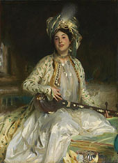 Almina Daughter of Asher Wertheimer 1908 By John Singer Sargent