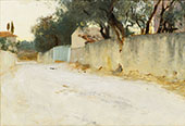 A Road in The South c1878 By John Singer Sargent