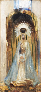 A Spanish Madonna c1879 By John Singer Sargent