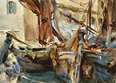 At Chioggia By John Singer Sargent