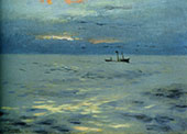 Atlantic Sunset By John Singer Sargent