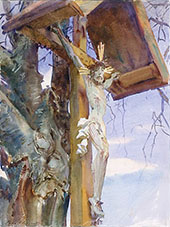 A Tyrolese Crucifix 1914 By John Singer Sargent