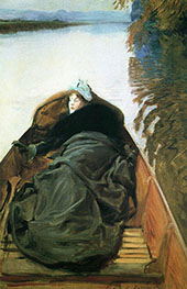 Autumn on The River aka Miss Violet Sargent 1889 By John Singer Sargent