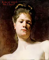 Blond Model By John Singer Sargent
