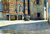 Campo San Canciano Venice By John Singer Sargent