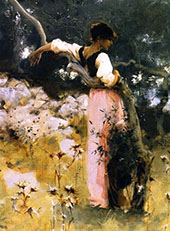 Capri Girl A Capriote 1878 By John Singer Sargent