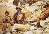 Carrara Workmen 1911 By John Singer Sargent
