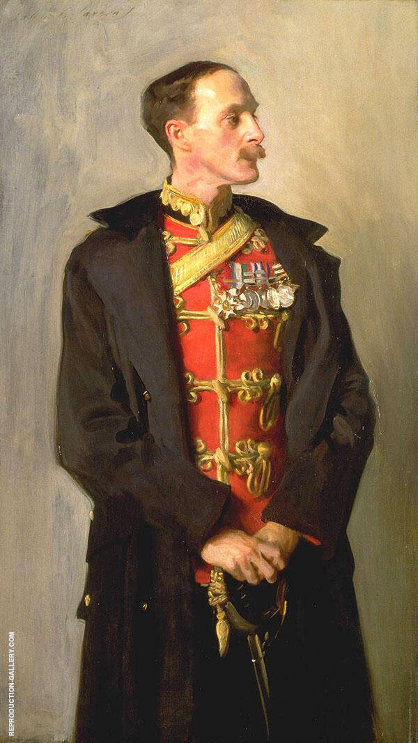 Colonel Ian Hamilton by John Singer Sargent | Oil Painting Reproduction