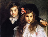 Conrad and Reine Ormand By John Singer Sargent