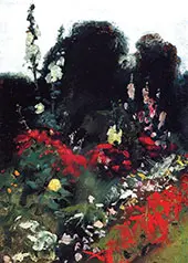 Corner of a Garden 1879 By John Singer Sargent