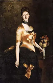 Lady Playfair, Edith Russell 1884 By John Singer Sargent
