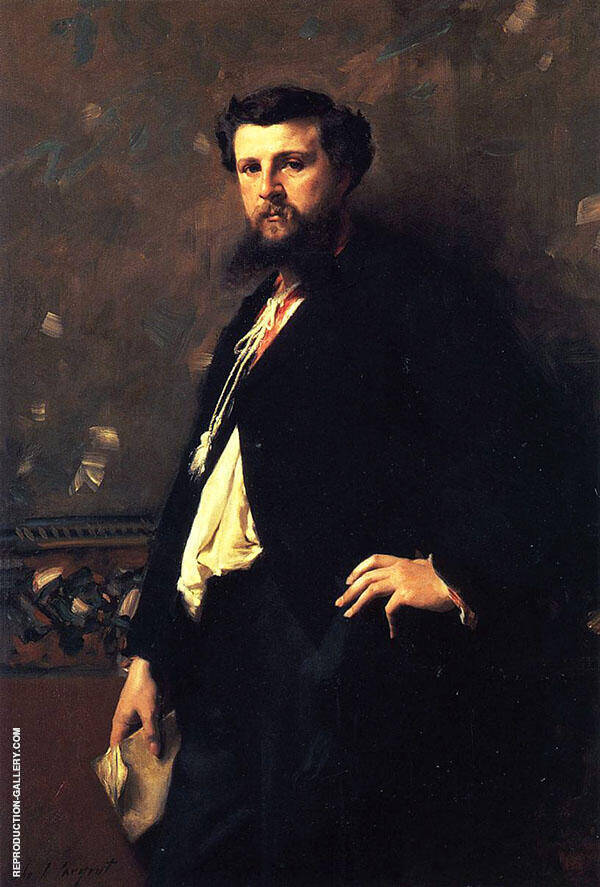 Edouard Pailleron 1879 by John Singer Sargent | Oil Painting Reproduction