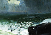 Approach of Rain 1913 By George Bellows