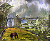Dead Orchard Newport Rhode Island By George Bellows