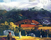 Course California 1917 By George Bellows
