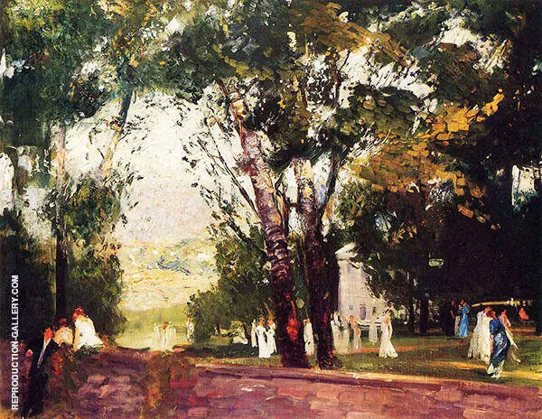 In Virginia 1908 By George Bellows