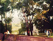 In Virginia 1908 By George Bellows