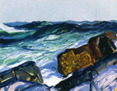 Iron Coast Monhegan By George Bellows
