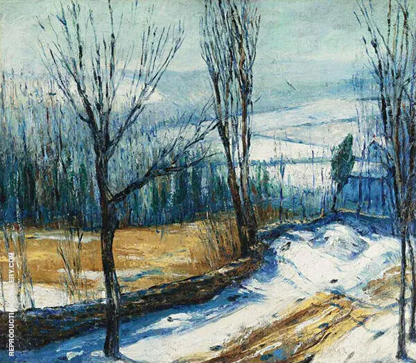 Jersey Woods 1909 By George Bellows