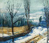 Jersey Woods 1909 By George Bellows