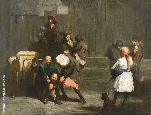 Kids 1906 by George Bellows | Oil Painting Reproduction